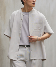 JOURNAL STANDARD relume | "吸水速乾" TECH DRY バンドカラー 半袖シャツ(シャツ/ブラウス)