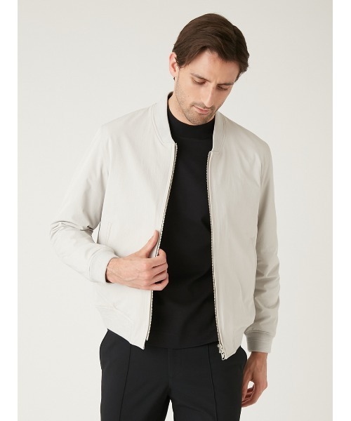 AOURE アウール LINATE ナイロンジャケット オフホワイト メンズ M AOURE（アウール）の「テクノコットン MA-1（MA-1）」 - WEAR