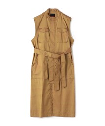 caban | CABaN コットンシルクストレッチ ロングジレ(その他アウター)