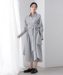 【ZOZO限定】ラップデザインシャツワンピース