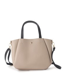 SHOO・LA・RUE | 【2WAY】ころんとしたフォルムがかわいい 内装ポケットミニトートバッグ(トートバッグ)