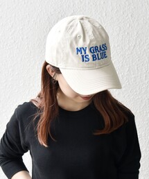 SHIPS any | BLUESCENTRIC: ロゴ 刺繍 キャップ(キャップ)