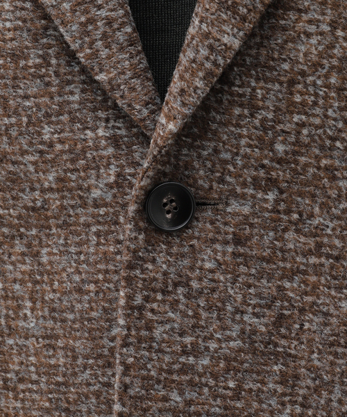EDIFICE(エディフィス)の「BRERAS(ブレラス) Melange Jersey JKT A4NAPOLITJR017(テーラードジャケット・メンズ・ブラウン系その他・50/48/46/44)」の13枚目の写真