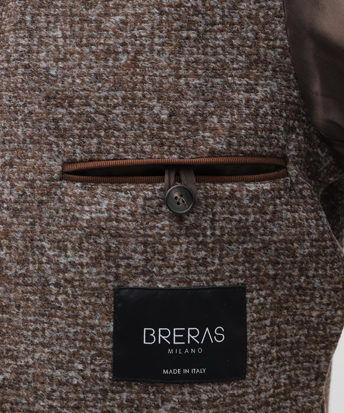 EDIFICE(エディフィス)の「BRERAS(ブレラス) Melange Jersey JKT A4NAPOLITJR017(テーラードジャケット・メンズ・ブラウン系その他・50/48/46/44)」の19枚目の写真