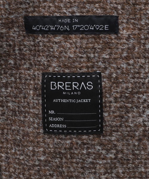 EDIFICE(エディフィス)の「BRERAS(ブレラス) Melange Jersey JKT A4NAPOLITJR017(テーラードジャケット・メンズ・ブラウン系その他・50/48/46/44)」の22枚目の写真