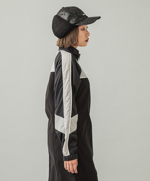 X-girl（エックスガール）の「DOG EAR BOA CAP（キャップ・レディース・ベージュ/ブラック・ONE SIZE）」の14枚目の写真