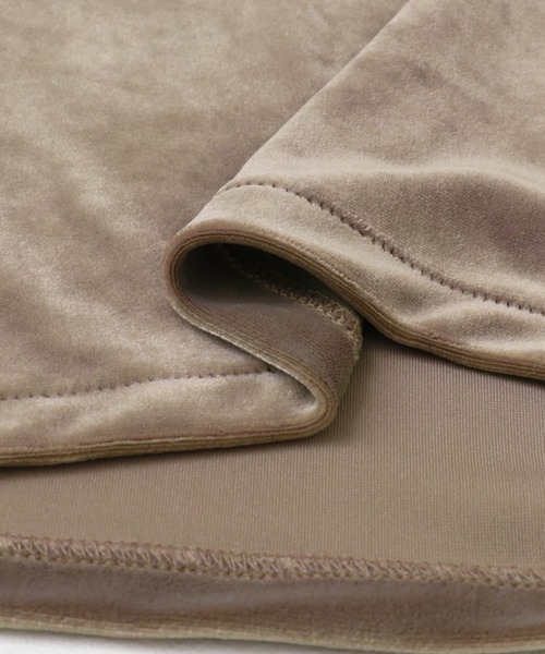 GREYCHORD（グレーコード）の「『別注』GREYCHORD×ROSSO　MIRAベロアカットソー（Tシャツ/カットソー・レディース・ブラック/ベージュ系その他/グレー系その他・1）」の17枚目の写真