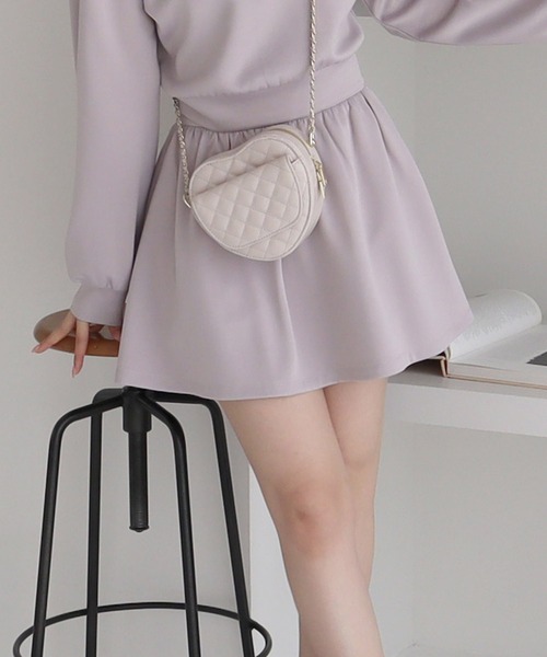 【セール】カットフレアミニスカート（スカート）｜ROYAL PARTY（ロイヤルパーティー）スカート