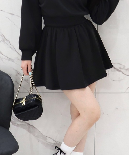 【セール】カットフレアミニスカート（スカート）｜ROYAL PARTY（ロイヤルパーティー）
