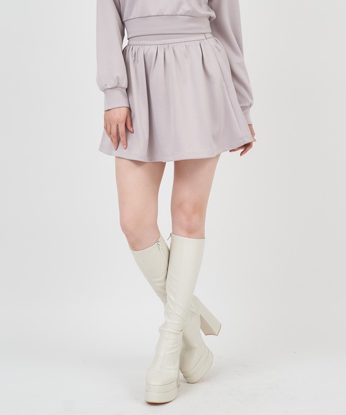 【セール】カットフレアミニスカート（スカート）｜ROYAL PARTY（ロイヤルパーティー）