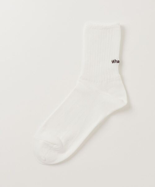 ROSTER SOX(ロスターソックス)の「ROSTER SOX/ロスターソックス What's up? SOCKS メンズ レディース(ソックス/靴下・メンズ・ネイビー/ホワイト/レッド・1/2)」の2枚目の写真