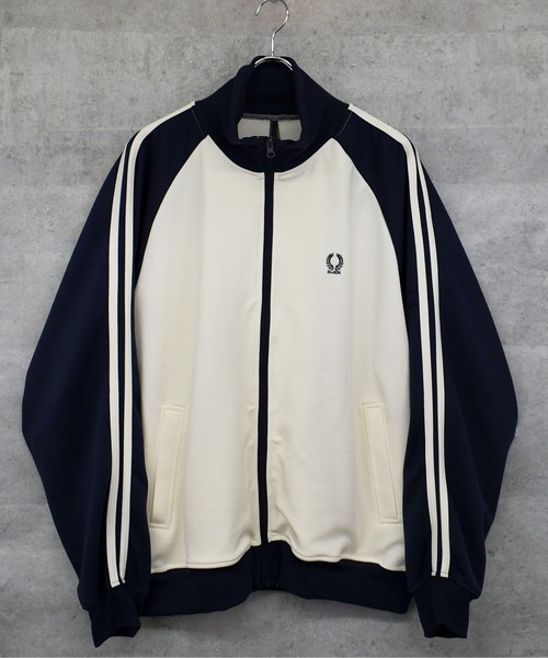 raglan sleeves embroidery side line track jacket/ラグランスリーブ ワンポイント刺繍 サイドライン トラックジャケット(ジャージ)|Anytime Songs(エニータイムソングス)