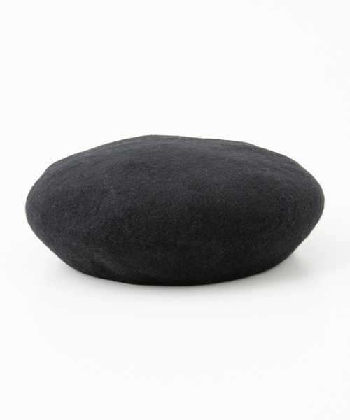 Honeys(ハニーズ)の「ウール混ベレー帽(ハンチング/ベレー帽・レディース・ブラック/グリーン/ブラウン/ベージュ・FREE)」の21枚目の写真