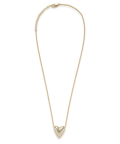 emmi（エミ）の「プランプハートネックレス（ネックレス・レディース・ゴールド/シルバー・FREE）」の5枚目の写真