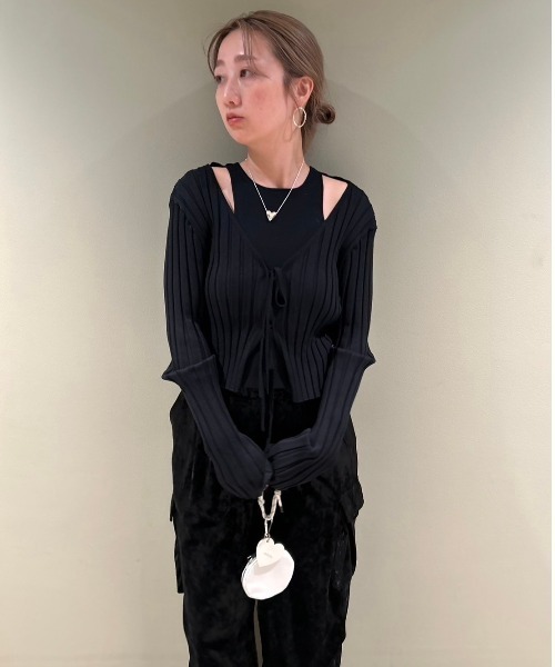 emmi（エミ）の「プランプハートネックレス（ネックレス・レディース・ゴールド/シルバー・FREE）」の12枚目の写真