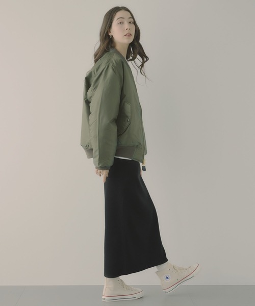 ROTHCO（ロスコ）の「【ROTHCO】MA-1 JACKET（MA-1・レディース・カーキ・FREE）」の7枚目の写真