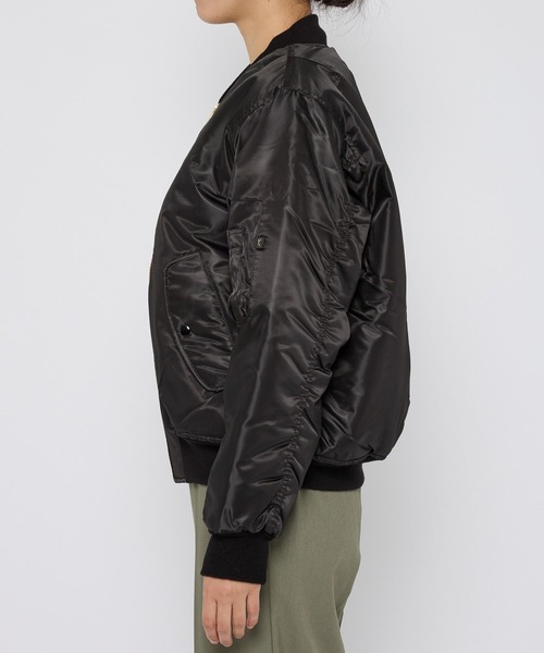 ROTHCO（ロスコ）の「【ROTHCO】MA-1 JACKET（MA-1・レディース・カーキ・FREE）」の11枚目の写真