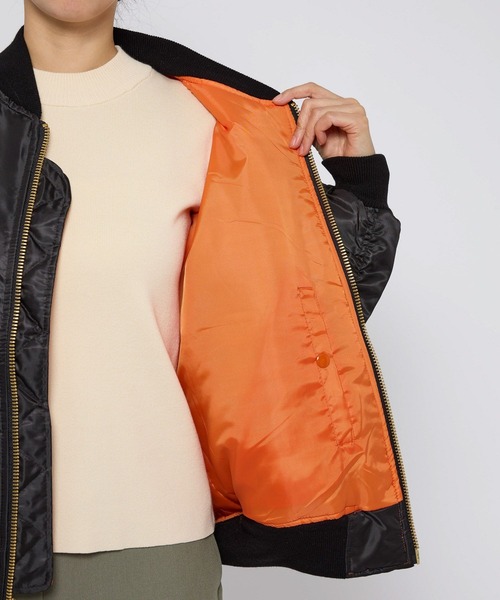 ROTHCO（ロスコ）の「【ROTHCO】MA-1 JACKET（MA-1・レディース・カーキ・FREE）」の21枚目の写真