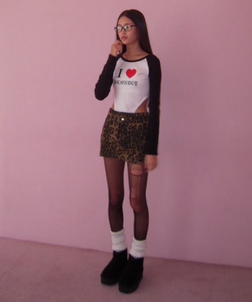 BLONDEY（ブロンディ）の「【インナー付き】レオパードミニスカート（スカート・レディース・ブラウン・MEDIUM/SMALL）」の6枚目の写真