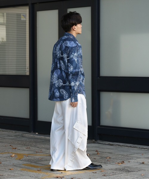 KZN *O3 　CHALLENGER プリント柄シャツ XL S/S PAISLEY SHIRT ペイズリーシャツ-チャレンジャー 通販 CHALLENGER