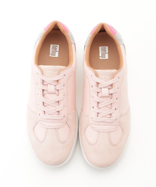 &Bridge(アンドブリッジ)の「Fitflop(フィットフロップ) RALLY LEATHER/FELT/SUEDE PANEL SNEAKERS(スニーカー・レディース・グレー系その他2・30/35/40/45)」の4枚目の写真