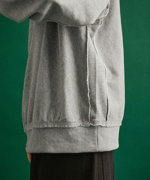 417 EDIFICE（フォーワンセブンエディフィス）の「sportswear / スポーツウェア untrimmedスウェット（スウェット・メンズ・ブラック/チャコールグレー/パープル・MEDIUM/LARGE）」の13枚目の写真