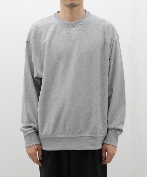 417 EDIFICE（フォーワンセブンエディフィス）の「sportswear / スポーツウェア untrimmedスウェット（スウェット・メンズ・ブラック/チャコールグレー/パープル・MEDIUM/LARGE）」の15枚目の写真