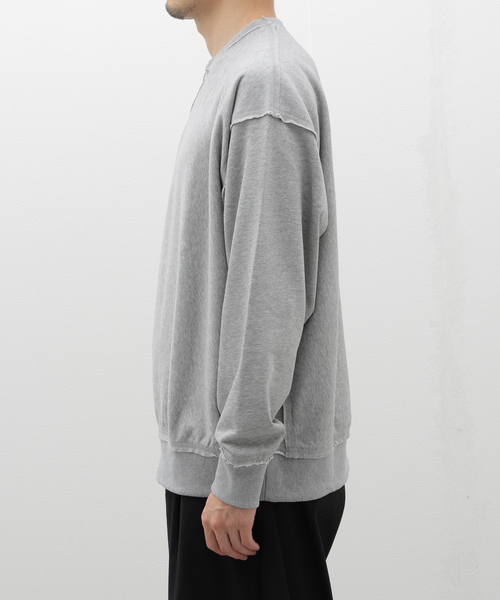 417 EDIFICE（フォーワンセブンエディフィス）の「sportswear / スポーツウェア untrimmedスウェット（スウェット・メンズ・ブラック/チャコールグレー/パープル・MEDIUM/LARGE）」の16枚目の写真