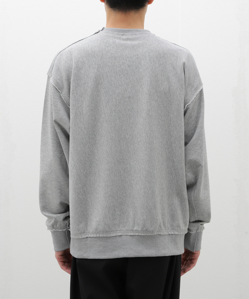 417 EDIFICE（フォーワンセブンエディフィス）の「sportswear / スポーツウェア untrimmedスウェット（スウェット・メンズ・ブラック/チャコールグレー/パープル・MEDIUM/LARGE）」の17枚目の写真