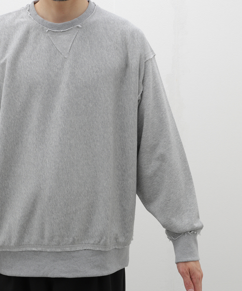 417 EDIFICE（フォーワンセブンエディフィス）の「sportswear / スポーツウェア untrimmedスウェット（スウェット・メンズ・ブラック/チャコールグレー/パープル・MEDIUM/LARGE）」の20枚目の写真