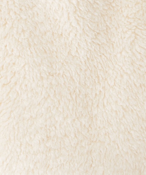 studio CLIP（スタディオクリップ）の「プルオーバーファーベスト（ベスト・レディース・ライトグレー/アイボリー・FREE）」の17枚目の写真