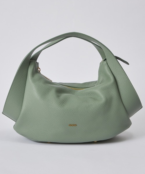 Arcadia(アルケイディア)の「Masai Small Top Handles バッグ《ARCADIA》(ハンドバッグ・レディース・サンドグレー/カーキ・フリー)」の1枚目の写真