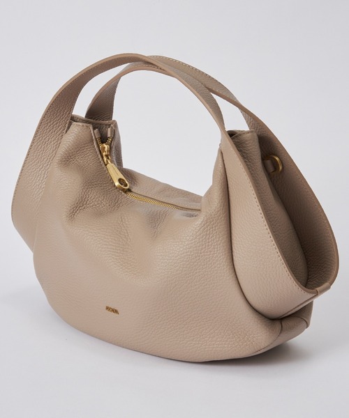 Arcadia(アルケイディア)の「Masai Small Top Handles バッグ《ARCADIA》(ハンドバッグ・レディース・サンドグレー/カーキ・フリー)」の4枚目の写真