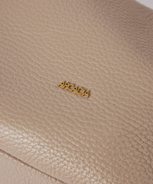 Arcadia(アルケイディア)の「Masai Small Top Handles バッグ《ARCADIA》(ハンドバッグ・レディース・サンドグレー/カーキ・フリー)」の7枚目の写真