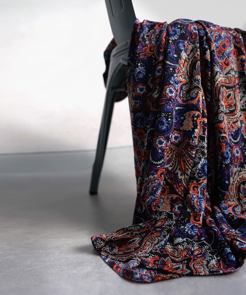 antiqua（アンティカ）の「ペイズリー柄ワイドパンツ（その他パンツ・レディース・ブラック・LARGE/MEDIUM）」の7枚目の写真