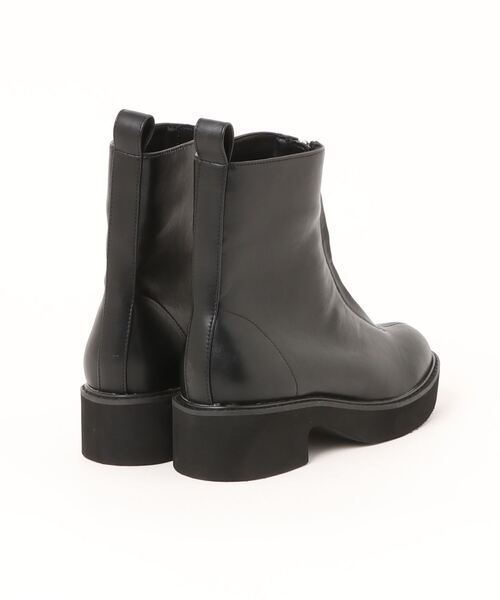 BARNYARDSTORM（バンヤードストーム）の「Mazell / フロントZIPブーツ（ブーツ・レディース・ブラック・37/39/36/35/38）」の2枚目の写真