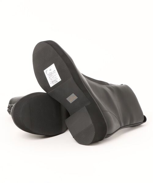 BARNYARDSTORM（バンヤードストーム）の「Mazell / フロントZIPブーツ（ブーツ・レディース・ブラック・37/39/36/35/38）」の3枚目の写真