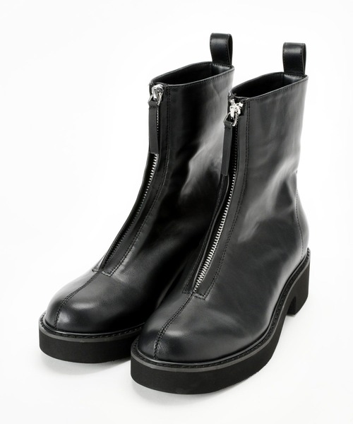 BARNYARDSTORM（バンヤードストーム）の「Mazell / フロントZIPブーツ（ブーツ・レディース・ブラック・37/39/36/35/38）」の13枚目の写真
