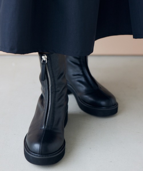 BARNYARDSTORM（バンヤードストーム）の「Mazell / フロントZIPブーツ