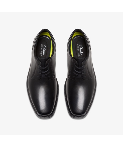 Clarks（クラークス）の「WendellLaceII / ウェンデルレースII（ブラックレザー）（ドレスシューズ・メンズ・ブラック・UK6/UK7/UK8/UK9/UK9.5/UK10）」の6枚目の写真