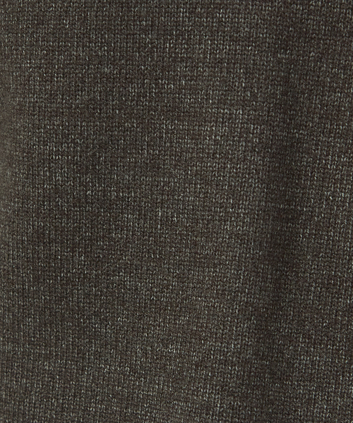 ABAHOUSE GRAY（アバハウスグレイ）の「【カシミアタッチ】プルオーバー クルーネックニット（ニット/セーター・メンズ・グレイッシュベージュ/ブラック/セージグリーン/ホワイト・46/48）」の12枚目の写真