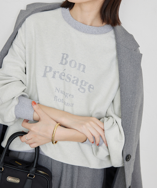 スローブイエナ MARSEILLE ロゴスウェット WEB限定/追加2》MARSEILLE