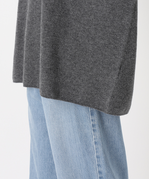 Fine ニュージーウール ニュアンス Vプルオーバー（ニット