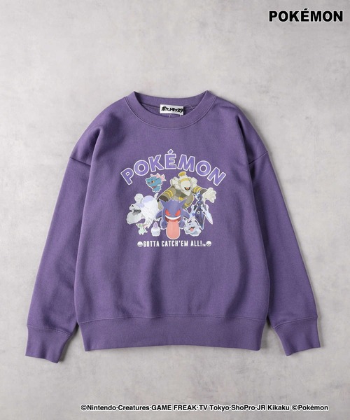 Right-on(ライトオン)の「【POKEMON】プリントスウェット(スウェット・キッズ・ブルー/オフホワイト/グレー/ライラック/ブラック/レッド/ライトグレー/ネイビー/パープル/ダークグレー・110/120/130/140/150)」の8枚目の写真