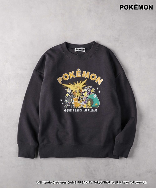 Right-on(ライトオン)の「【POKEMON】プリントスウェット(スウェット・キッズ・ブルー/オフホワイト/グレー/ライラック/ブラック/レッド/ライトグレー/ネイビー/パープル/ダークグレー・110/120/130/140/150)」の4枚目の写真