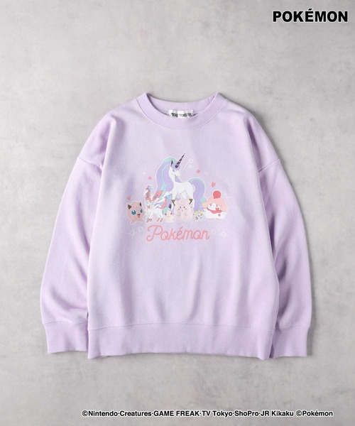 Right-on(ライトオン)の「【POKEMON】プリントスウェット(スウェット・キッズ・ブルー/オフホワイト/グレー/ライラック/ブラック/レッド/ライトグレー/ネイビー/パープル/ダークグレー・110/120/130/140/150)」の9枚目の写真