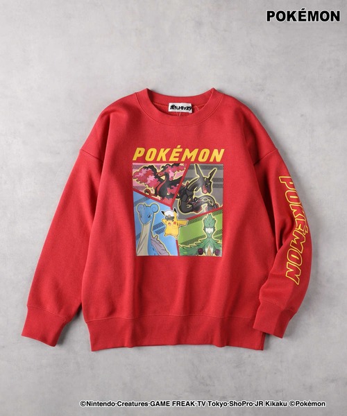Right-on(ライトオン)の「【POKEMON】プリントスウェット(スウェット・キッズ・ブルー/オフホワイト/グレー/ライラック/ブラック/レッド/ライトグレー/ネイビー/パープル/ダークグレー・110/120/130/140/150)」の10枚目の写真