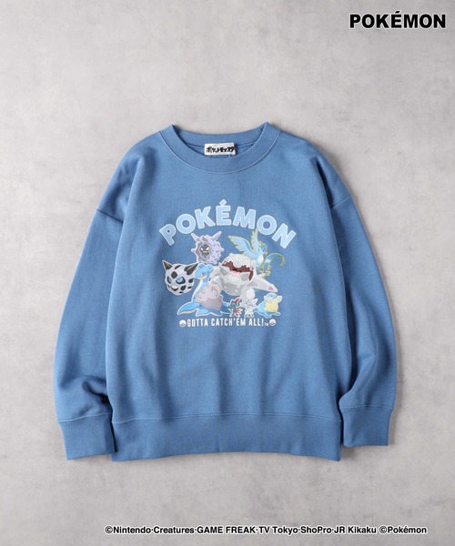 Right-on(ライトオン)の「【POKEMON】プリントスウェット(スウェット・キッズ・ブルー/オフホワイト/グレー/ライラック/ブラック/レッド/ライトグレー/ネイビー/パープル/ダークグレー・110/120/130/140/150)」の7枚目の写真