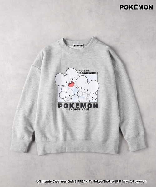 トレーナー　ひとつめちゃんと花 ボリス雑貨店 ヒグチユウコ M 新品 ボリス雑貨店 トレーナー ひとつめちゃんと花 サイズM グレー