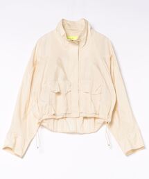 styling/ | タフタブルゾン(ライダースジャケット)